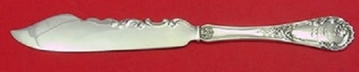 Dominick & Haff Louis XIV Old Style Sterling Silver Fish Knife 7 7/8": Dominick & Haff Louis XIV Old Style Sterling Silver Fish Knife 7 7/8" This exquisite fish knife features the elegant Louis XIV Old Style pattern, crafted by Dominick & Haff from high-quality sterling 
