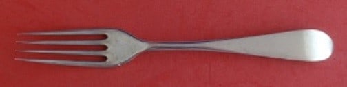James Robinson Irish Rib Sterling Silver 8 Inch Dinner Fork: James Robinson Irish Rib Sterling Silver 8 Inch Dinner Fork Elevate your dining experience with this exquisite Irish Rib dinner fork by James Robinson. Crafted from high-quality sterling silver, this 