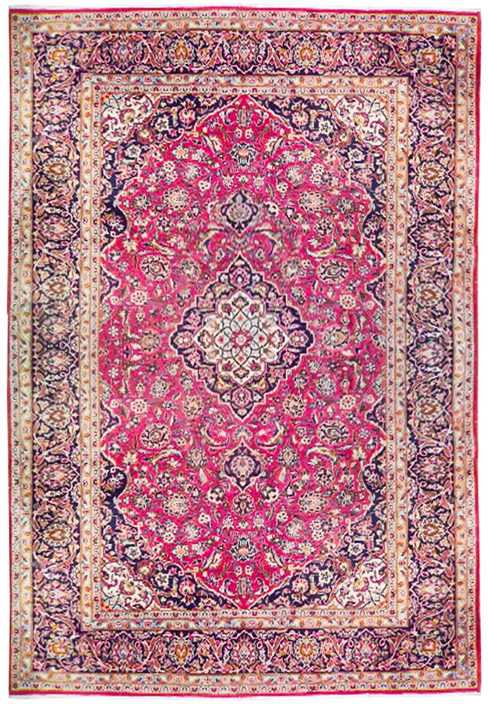 Exquisite 8'10 x 12'9 Handcrafted Persian Kashan Rug Red Blue: Exquisite 8'10 x 12'9 Handcrafted Persian Kashan Rug Red Blue Free continental US Shipping Transform your space with the stunning 8.10 x 12.9 Persian Popular Kashan Rug in classic red and blue. Handcr