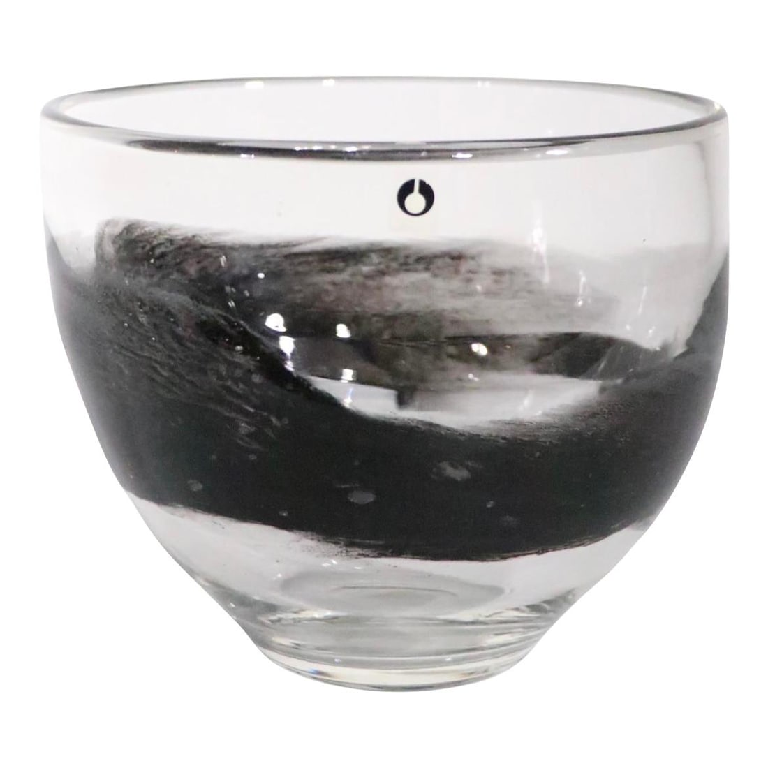 Mid Century Art Glass Bowl by Eva Englund for Pukeberg Sweden 1960s (1 of 10)