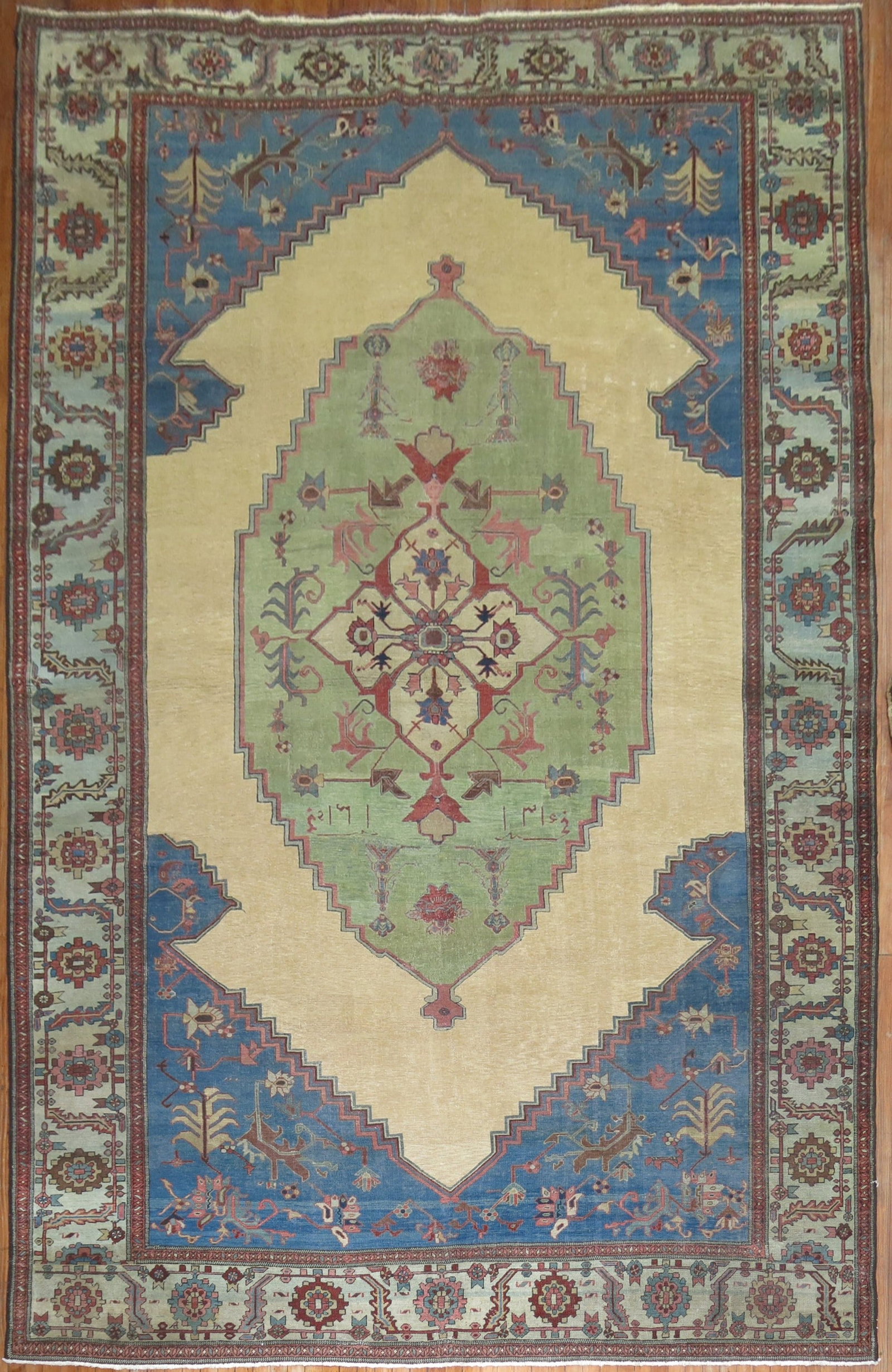 9' 8" x 15' Late 19th Century Persian Bakshaish Rug (1 of 7)