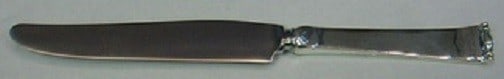 Allan Adler Modern Georgian Sterling Silver Knife 9 Inch Solid Handle: Allan Adler Modern Georgian Sterling Silver Knife 9 Inch Solid Handle This exquisite knife is crafted in sterling silver by renowned maker Allan Adler, featuring the elegant Modern Georgian pattern. M