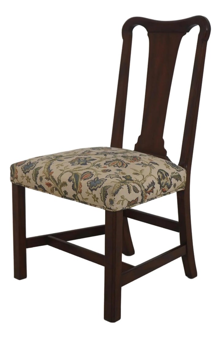 Mahogany Side Chair WA-1018 Colonial Williamsburg Design Circa 1973 (1 of 10)