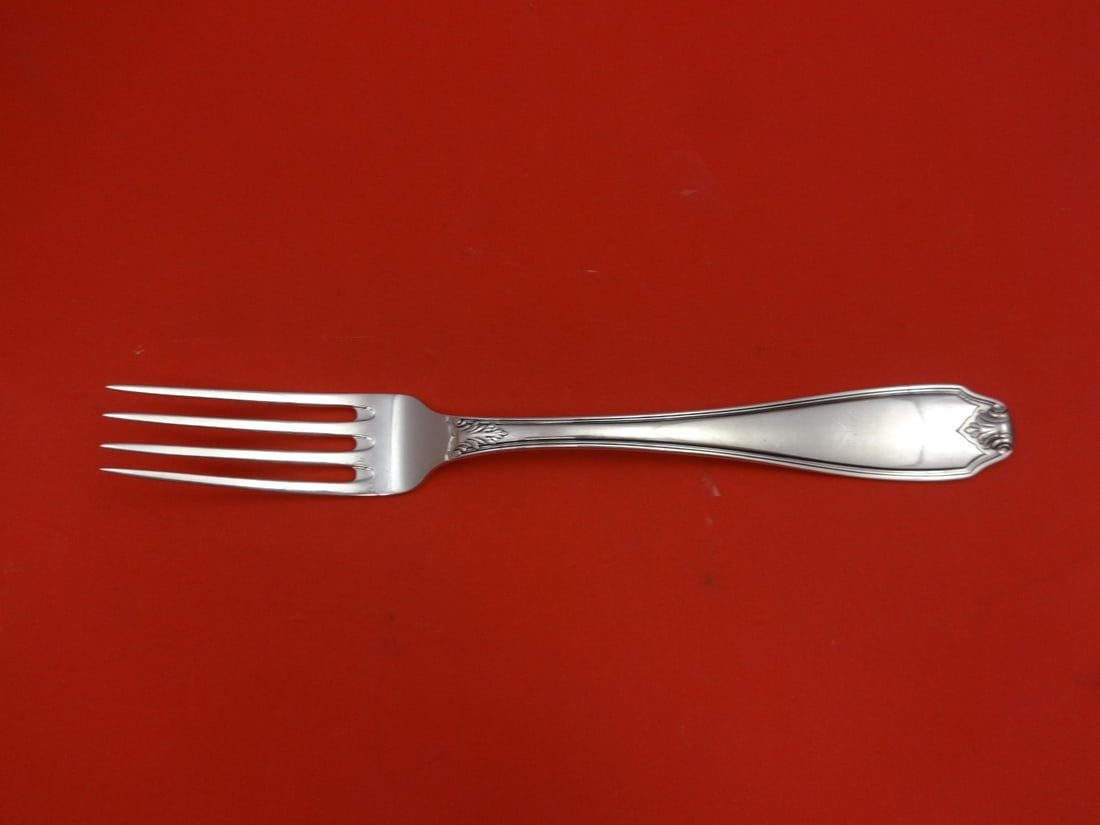 Buccellati Piedmont Sterling Silver Dinner Fork 8.25" Flatware: Buccellati Piedmont Sterling Silver Dinner Fork 8.25" Flatware Enhance your dining experience with this exquisite 8 1/4" dinner fork from the Piedmont pattern by Buccellati. Crafted from high-quality 