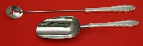Reed and Barton English Provincial Sterling Silver 2-Pc Hostess Set (1 of 1)