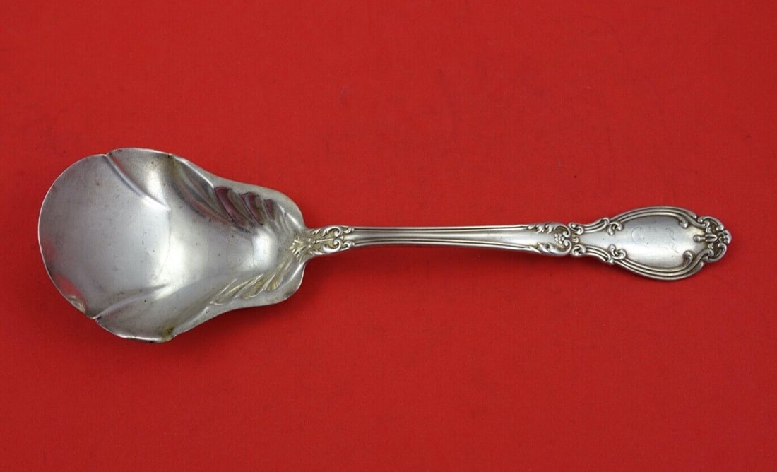 Gorham Lenox Sterling Silver Preserve Spoon 8 Inches Serving: Gorham Lenox Sterling Silver Preserve Spoon 8 Inches Serving This exquisite Lenox by Gorham preserve spoon is crafted from sterling silver, showcasing timeless elegance. Measuring 8 inches in length, 