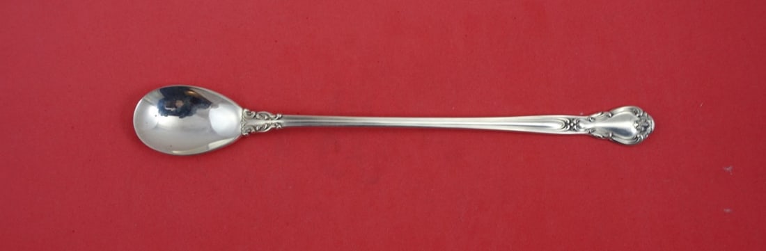 Gorham Chantilly Sterling Silver Martini Spoon 8 1/4 Tear Drop Bowl: Gorham Chantilly Sterling Silver Martini Spoon 8 1/4 Tear Drop Bowl Experience elegance with the Chantilly martini spoon by Gorham, crafted from high-quality sterling silver. This exquisite piece feat