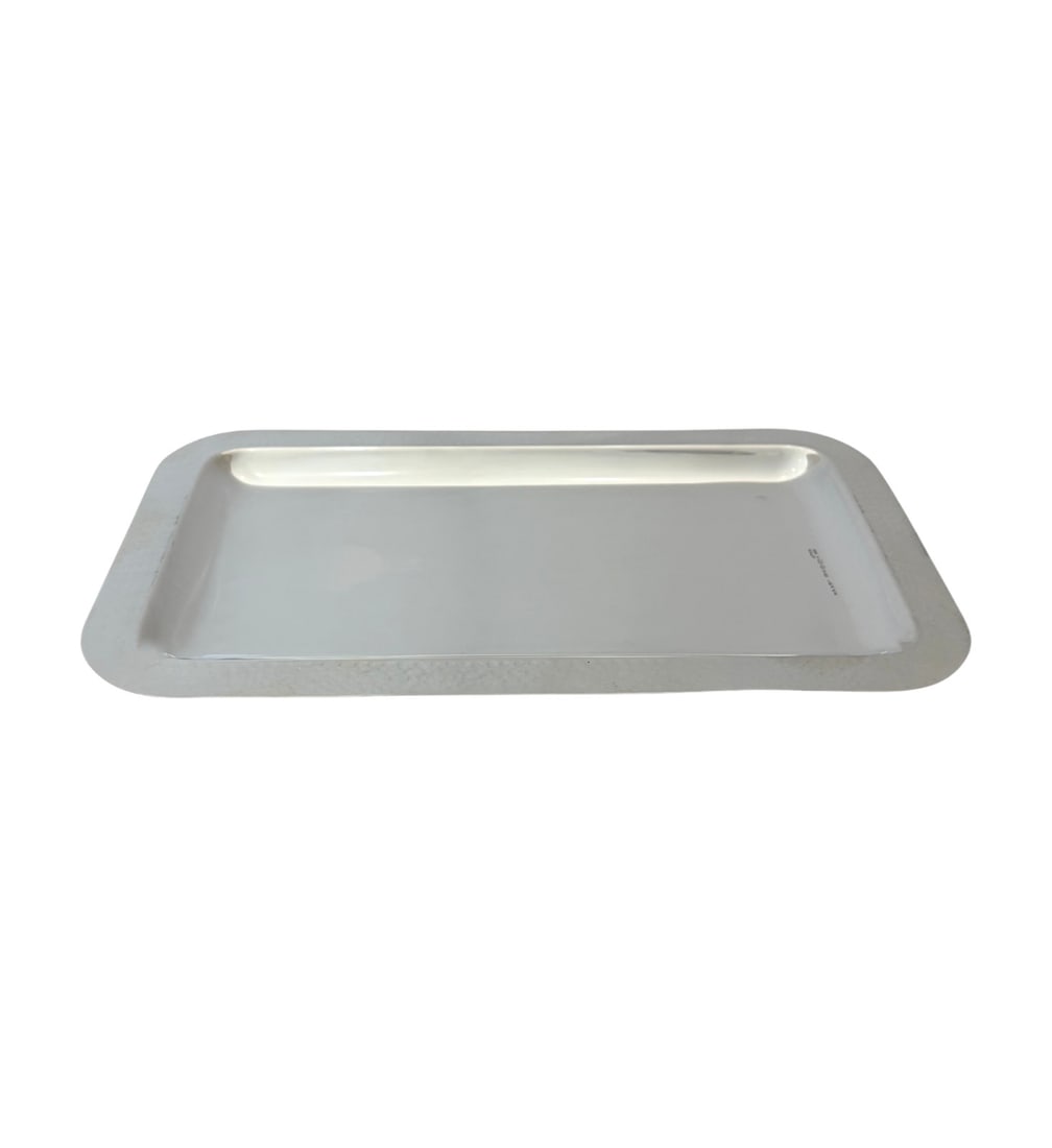 Handmade 925 Sterling Silver Rectangle Tray Plate from Italy (1 of 4)