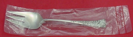 Reed & Barton Tapestry Sterling Silver Cold Meat Fork 8.25 Inches New: Reed & Barton Tapestry Sterling Silver Cold Meat Fork 8.25 Inches New This exquisite cold meat fork is crafted from high-quality sterling silver and features the elegant Tapestry pattern by Reed & Bar