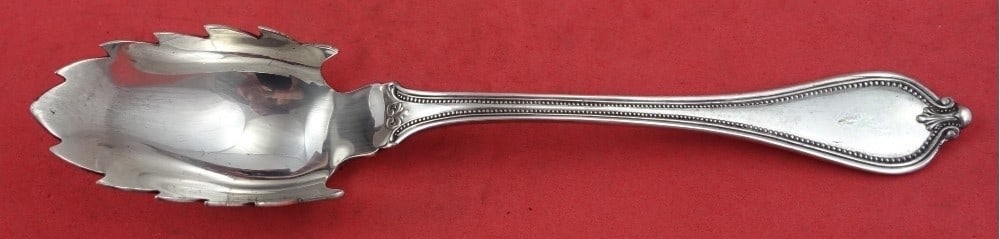 Towle Old Newbury Sterling Silver Spaghetti Server 8 Inch: Towle Old Newbury Sterling Silver Spaghetti Server 8 Inch Presenting the Old Newbury Spaghetti Server by Towle, a stunning serving piece crafted from all sterling silver. This elegant server measures 