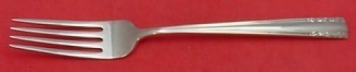 Alvin Sterling Silver Dinner Fork Chapel Bells 7 7/8 Inch (1 of 2)