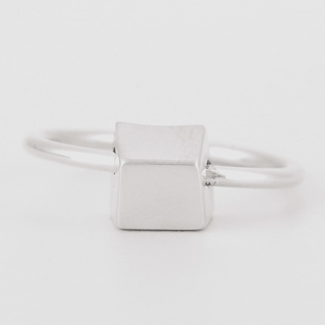 Sterling Silver Ring Tiffany Co Frank Gehry Size 7.75 (1 of 6)