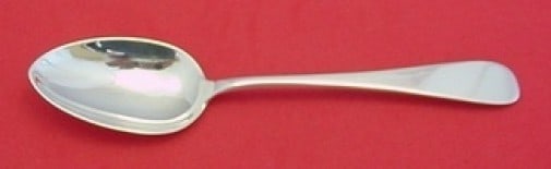 Alvin Round End by Stone A.J. Sterling Silver Soup Spoon 7.5": Alvin Round End by Stone A.J. Sterling Silver Soup Spoon 7.5" This elegant Round End by Stone A.J. place soup spoon is crafted from high-quality sterling silver. Measuring 7 1/2" in length, it feature