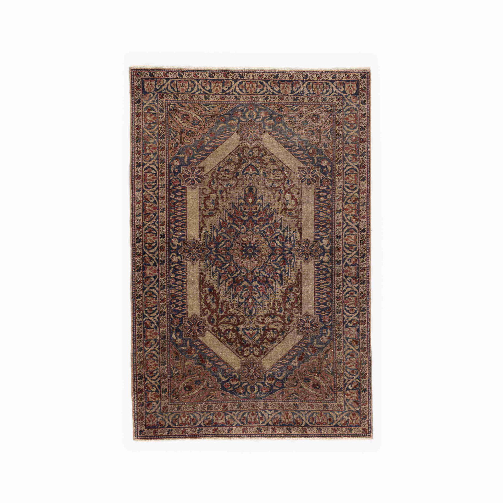 Authentic Anadol Handmade Wool Carpet 47.6x72.8 Double Knots (1 of 8)