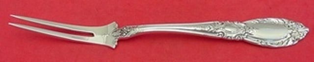 Towle King Richard Sterling Silver Spinach Fork Custom 7 3/8 Inches: Towle King Richard Sterling Silver Spinach Fork Custom 7 3/8 Inches This exquisite King Richard spinach fork is crafted from high-quality sterling silver by Towle. Measuring 7 3/8 inches, it features 