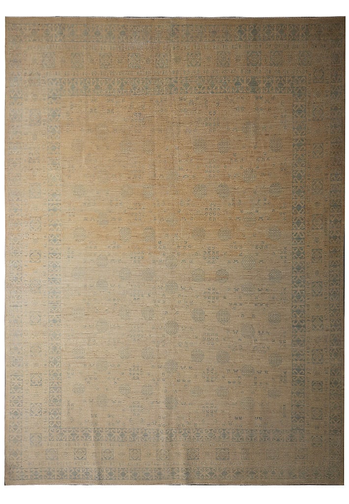 Ziglar Chobi Rug 8 x 10.9 Natural Wool Handcrafted Floral Design: Ziglar Chobi Rug 8 x 10.9 Natural Wool Handcrafted Floral Design Free continental US Shipping This handcrafted Ziglar Chobi rug is made from high-quality natural wool and showcases traditional weaving