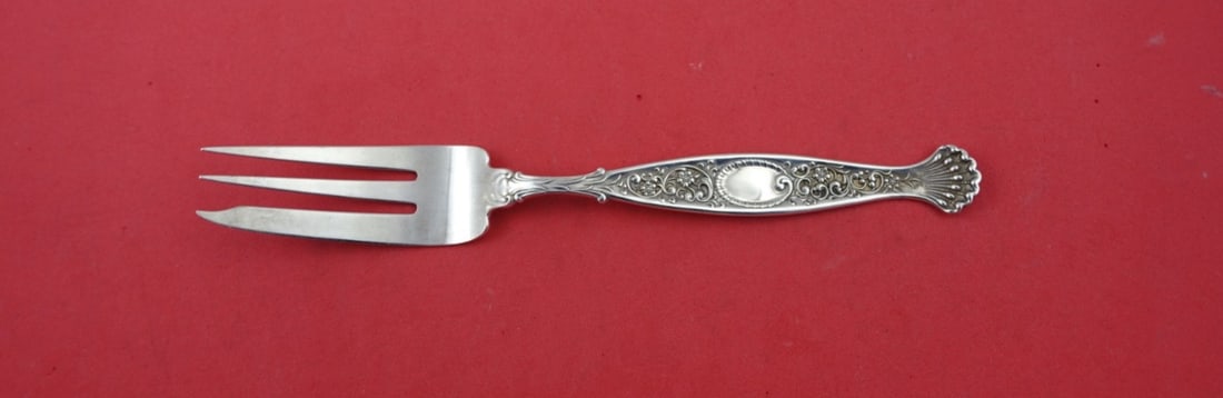 Whiting Hyperion Sterling Silver 3-Tine Fish Fork 7.5 Inches: Whiting Hyperion Sterling Silver 3-Tine Fish Fork 7.5 Inches This exquisite 3-tine fish fork is crafted in sterling silver and showcases the elegant Hyperion pattern by Whiting. Measuring 7 1/2 inches