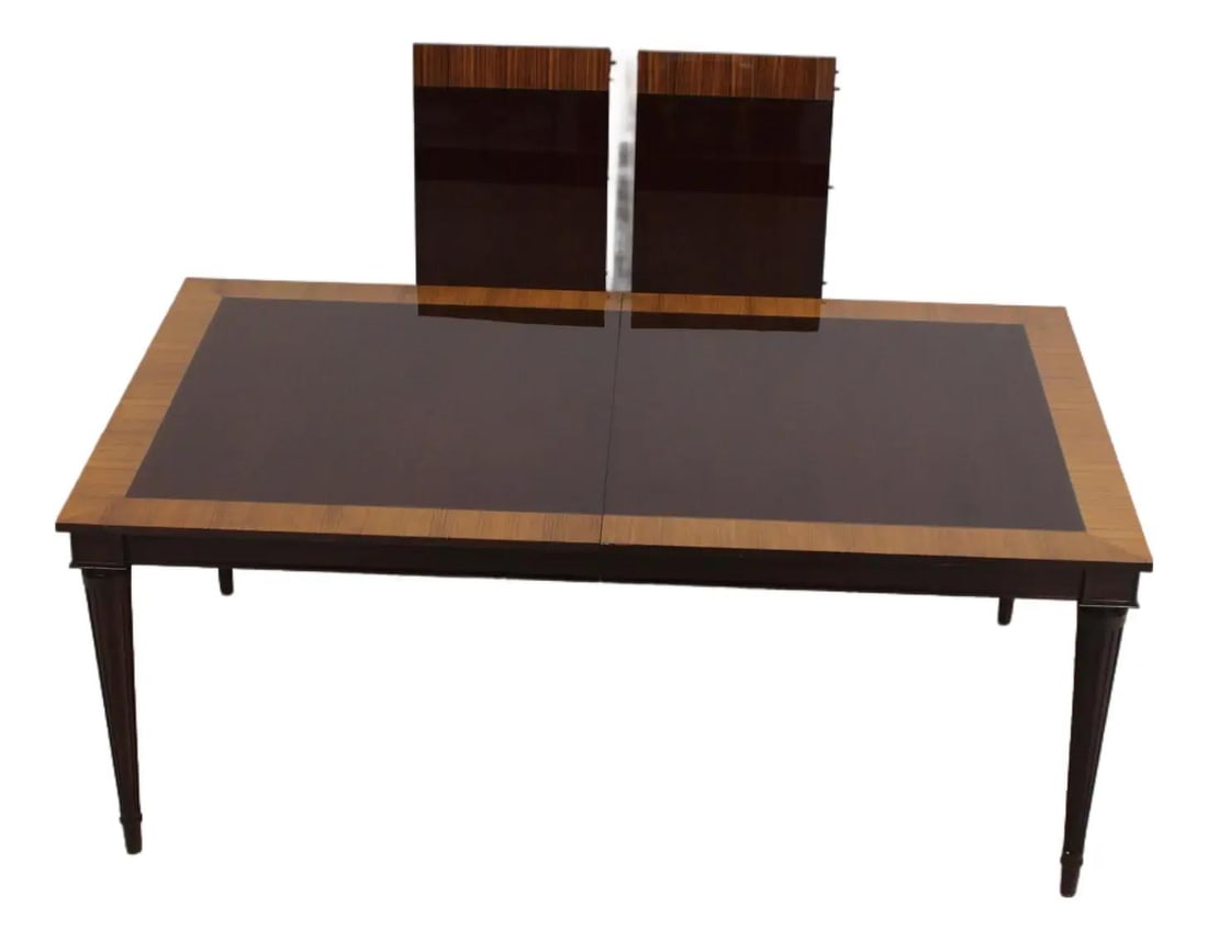 John Widdicomb Bexley Heath mahogany dining table with 2 leaves (1 of 10)