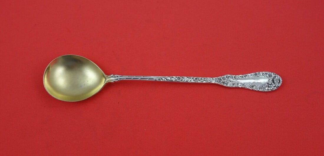Dominick & Haff Number 10 Sterling Silver Chocolate Muddler Gold Washed 7 1/2" (1 of 2)