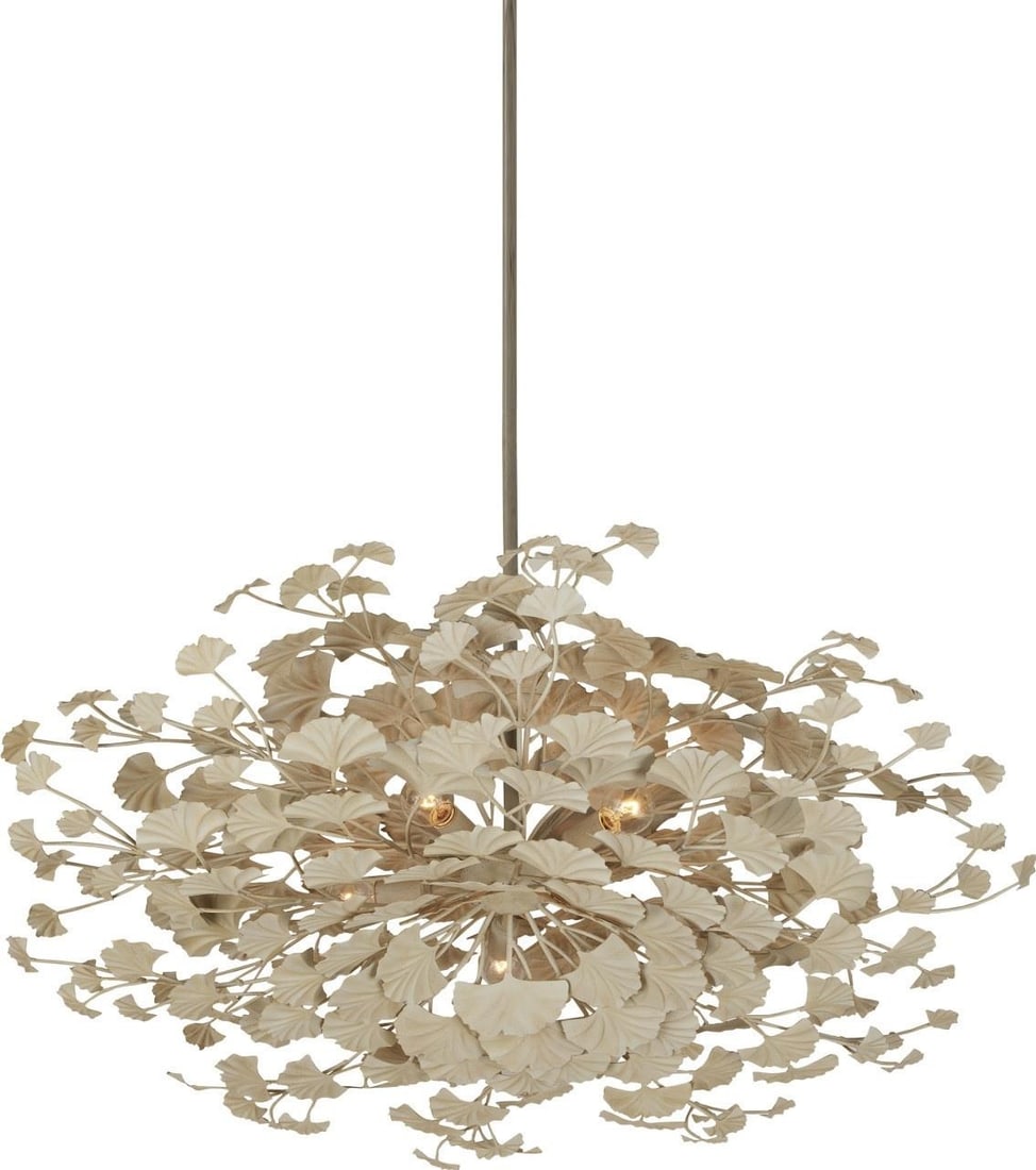 Currey Pearl Nature-Inspired Semi-Flush Mount Light (1 of 7)