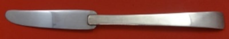 Porter Blanchard Aurora Sterling Silver Knife 8 5/8 Inch: Porter Blanchard Aurora Sterling Silver Knife 8 5/8 Inch This exquisite knife is part of the Aurora pattern by Porter Blanchard, showcasing a classic design in high-quality sterling silver. Measuring 