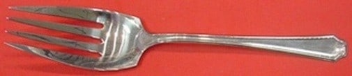 Sterling Silver Cold Meat Fork Lady Constance Pattern by Towle 8 Inch: Sterling Silver Cold Meat Fork Lady Constance Pattern by Towle 8 Inch This is a Towle cold meat fork in the Lady Constance pattern, crafted from sterling silver. The fork measures 8 inches in length, 
