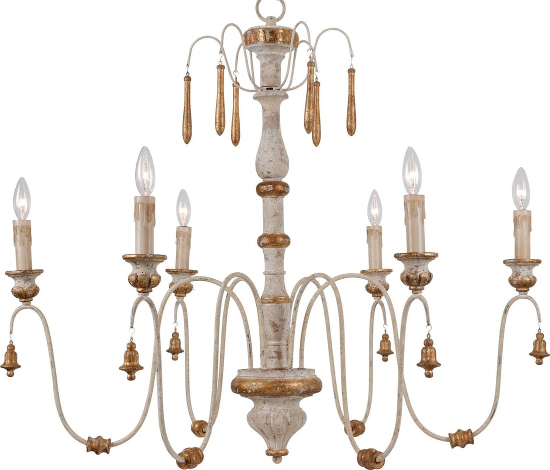 Terracotta Romantic Morana Aged White Bowl Chandelier Shabby Chic: Terracotta Romantic Morana Aged White Bowl Chandelier Shabby Chic Illuminate your space with the enchanting Romantic Morana Chandelier, designed in an antique or vintage style. This stunning bowl chan