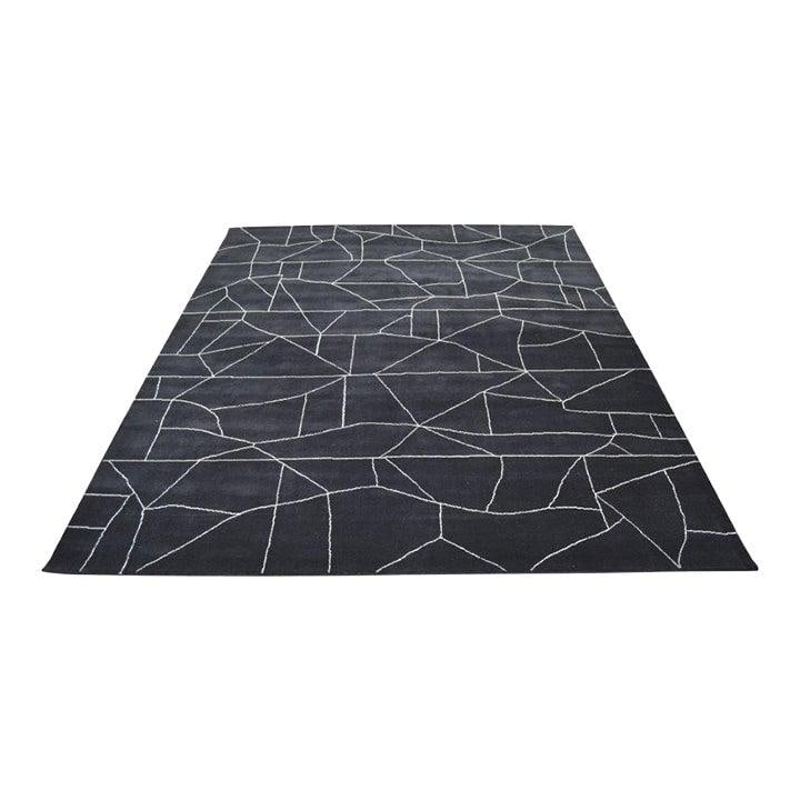 8'2 X 10 Beni Ourain Moroccan Wool Rug: 8'2 X 10 Beni Ourain Moroccan Wool Rug Hand-knotted using traditional rug-making techniques, this Moroccan Beni Ourain wool rug combines timeless craftsmanship with a modern design approach. Its soft 