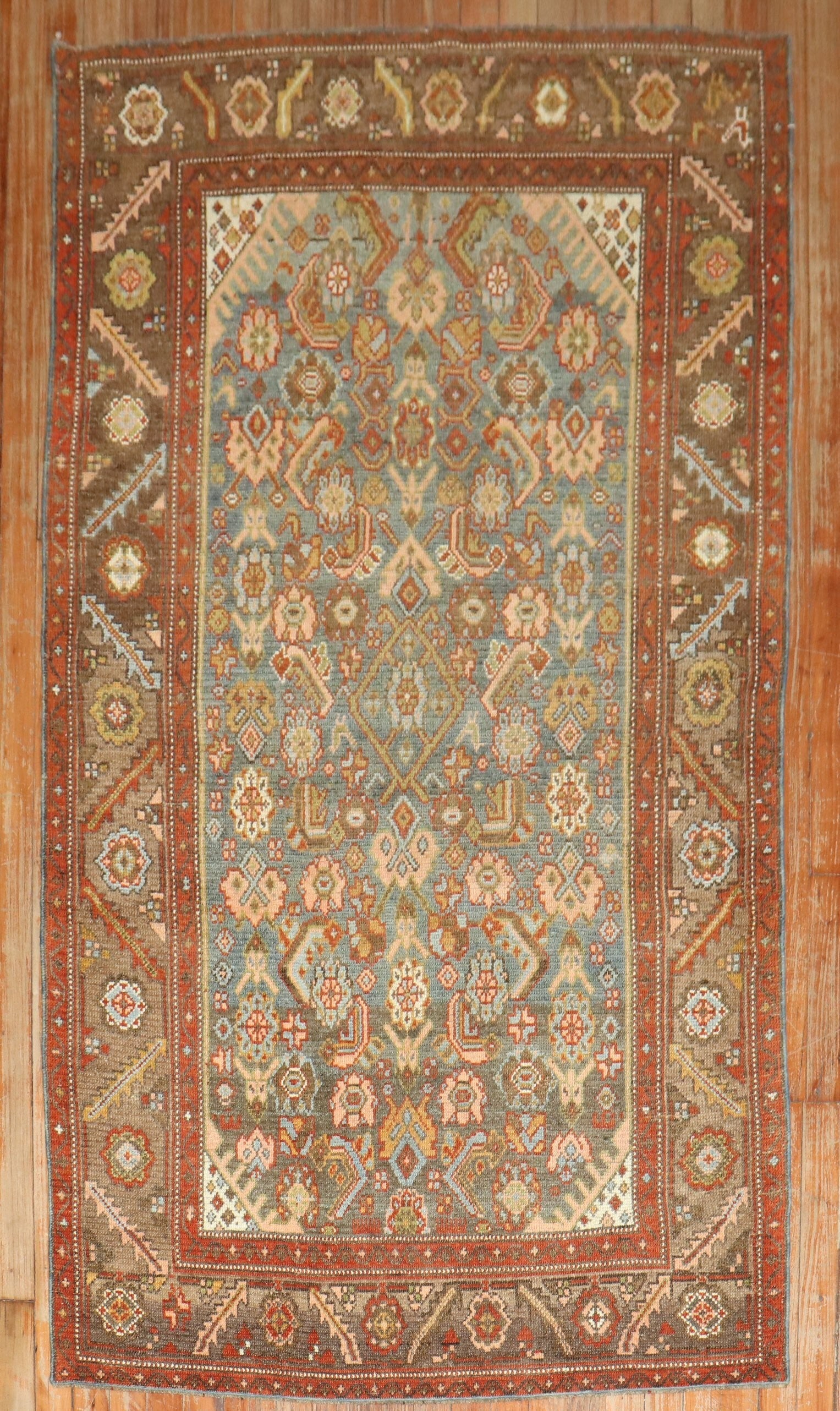 3' 8" x 6' 8" Persian Kurd Small Rug: 3' 8" x 6' 8" Persian Kurd Small Rug Persian Kurd accent rug from the first quarter of the 20th century. This pre-owned small rug is identified as a Kurd type. Specifications Item Type: Accent rug Ori