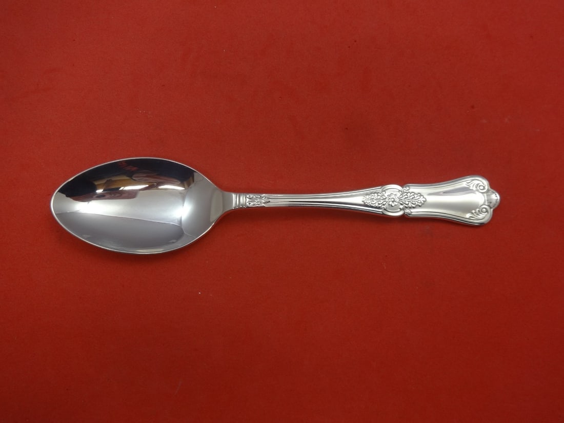 Carrs Regency Sterling Silver 7 Inch Place Soup Spoon: Carrs Regency Sterling Silver 7 Inch Place Soup Spoon This exquisite 7" place soup spoon features the elegant Regency pattern by Carrs. Crafted from high-quality sterling silver, this spoon showcases 