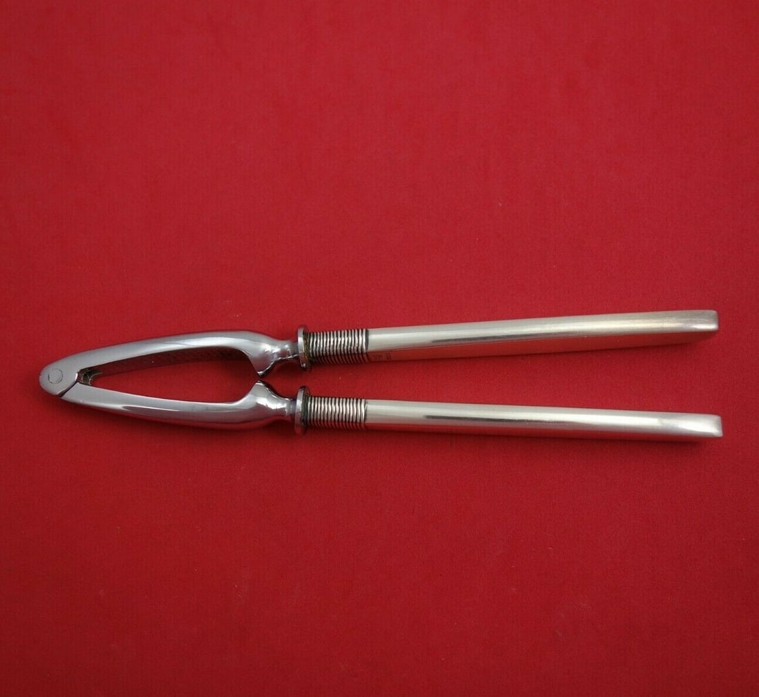 Frantz Hingelberg Silver Thread Sterling Silver Nut Cracker 6 5/8" (1 of 2)