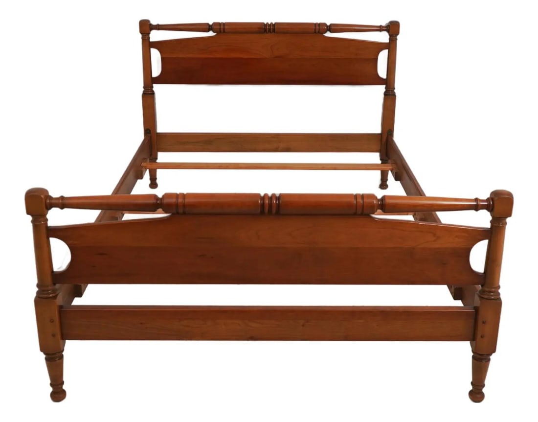 Cherry Wood Full Size Bed by Stickley Cherry Valley (1 of 10)