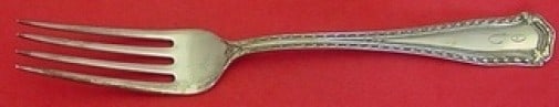 Shreve Marie Louise Sterling Silver Dinner Fork Monogrammed 7 3/4 inches: Shreve Marie Louise Sterling Silver Dinner Fork Monogrammed 7 3/4 inches This exquisite dinner fork is crafted from high-quality sterling silver and features the elegant Marie Louise pattern by Shreve