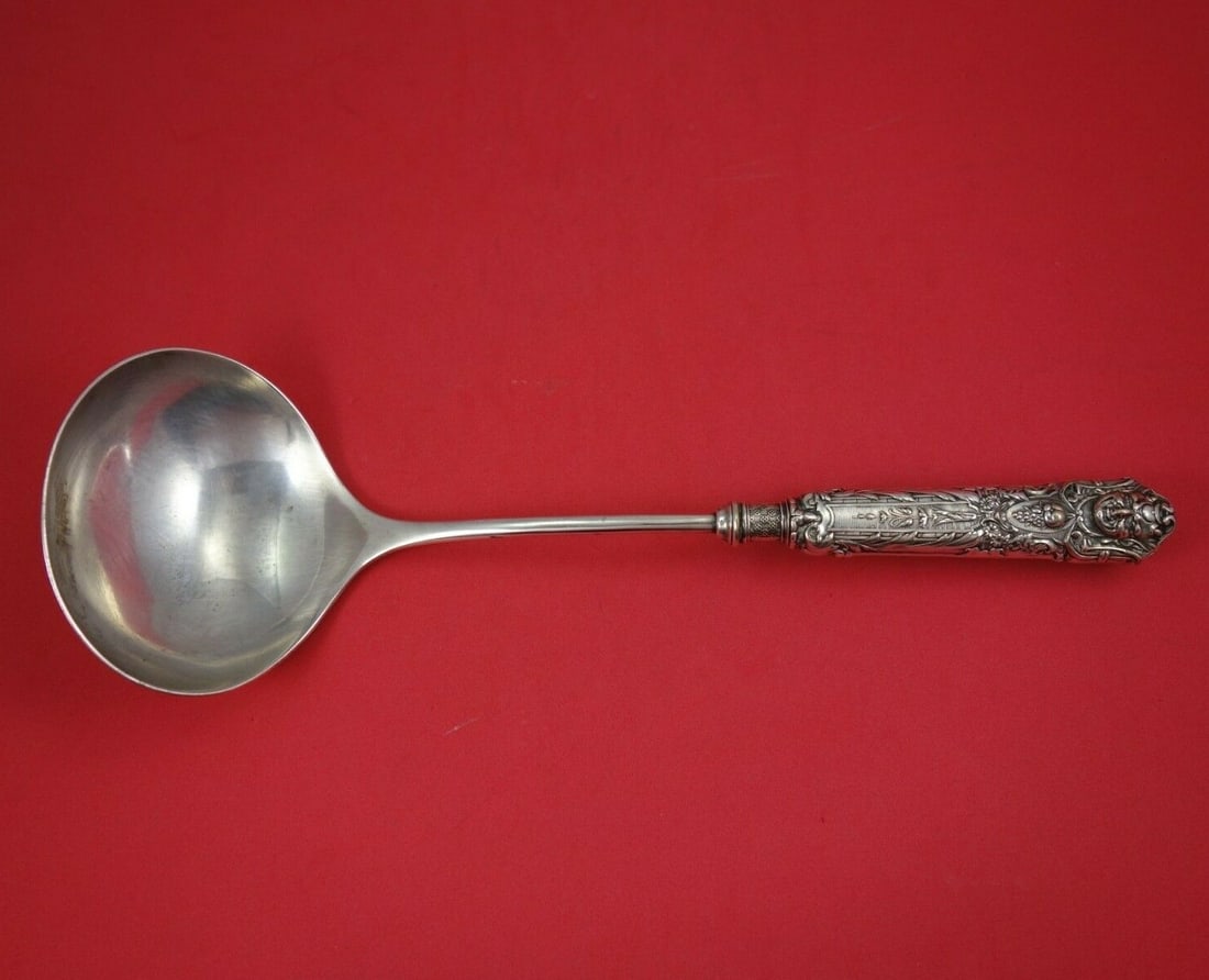 Renaissance Silverplate Soup Ladle by Reed & Barton 12.5 inches (1 of 2)