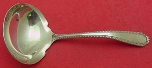 Sterling Silver Gravy Ladle 6 5/8 in Hawthorne by Reed Barton (1 of 1)