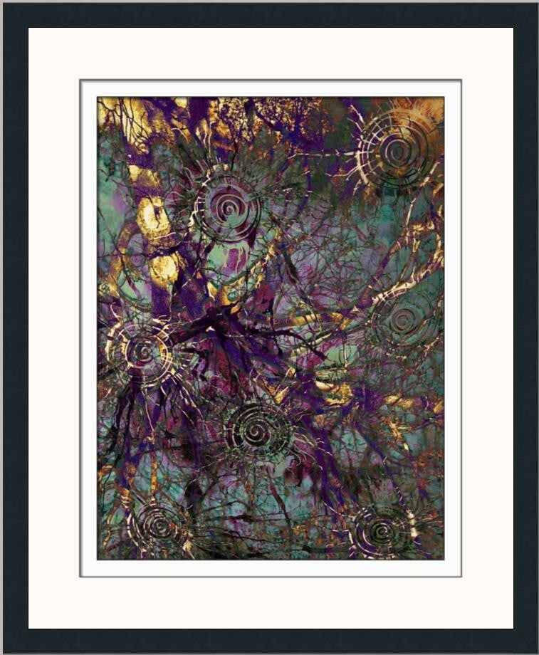 Brent Wickes Reflecting Pool Limited Edition Signed Giclee Print Framed 26x21: Brent Wickes Reflecting Pool Limited Edition Signed Giclee Print Framed 26x21 This exquisite giclee print titled "Reflecting Pool" by artist Brent Wickes features a stunning abstract surrealism style.