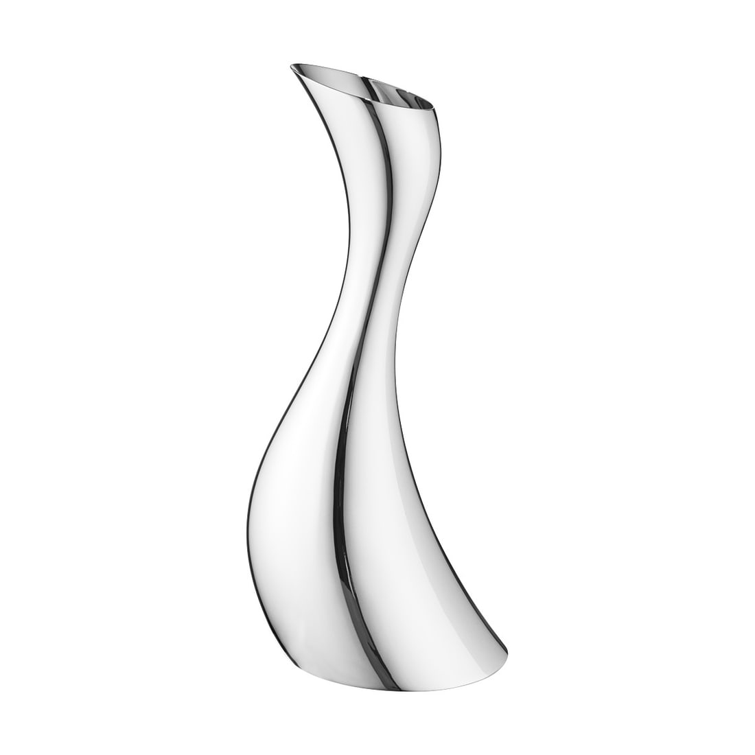 Georg Jensen Cobra Pitcher Mirror Polished Stainless Steel Vintage 1.2L: Georg Jensen Cobra Pitcher Mirror Polished Stainless Steel Vintage 1.2L Introducing the Cobra Pitcher by Georg Jensen, a stunning piece crafted from mirror-polished stainless steel. This iconic pitche