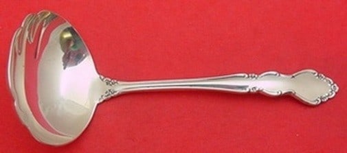 Sterling Silver Gravy Ladle Dover Pattern by Oneida 6 3/8 Inch (1 of 1)
