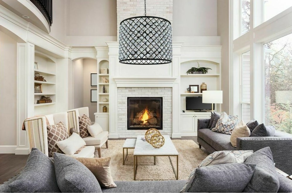 Madison 12-Light Matte Black Crystal Ball Chandelier: Madison 12-Light Matte Black Crystal Ball Chandelier This large chandelier features a striking matte black frame adorned with clear, faceted royal cut crystal balls. Designed for modern interiors, it 