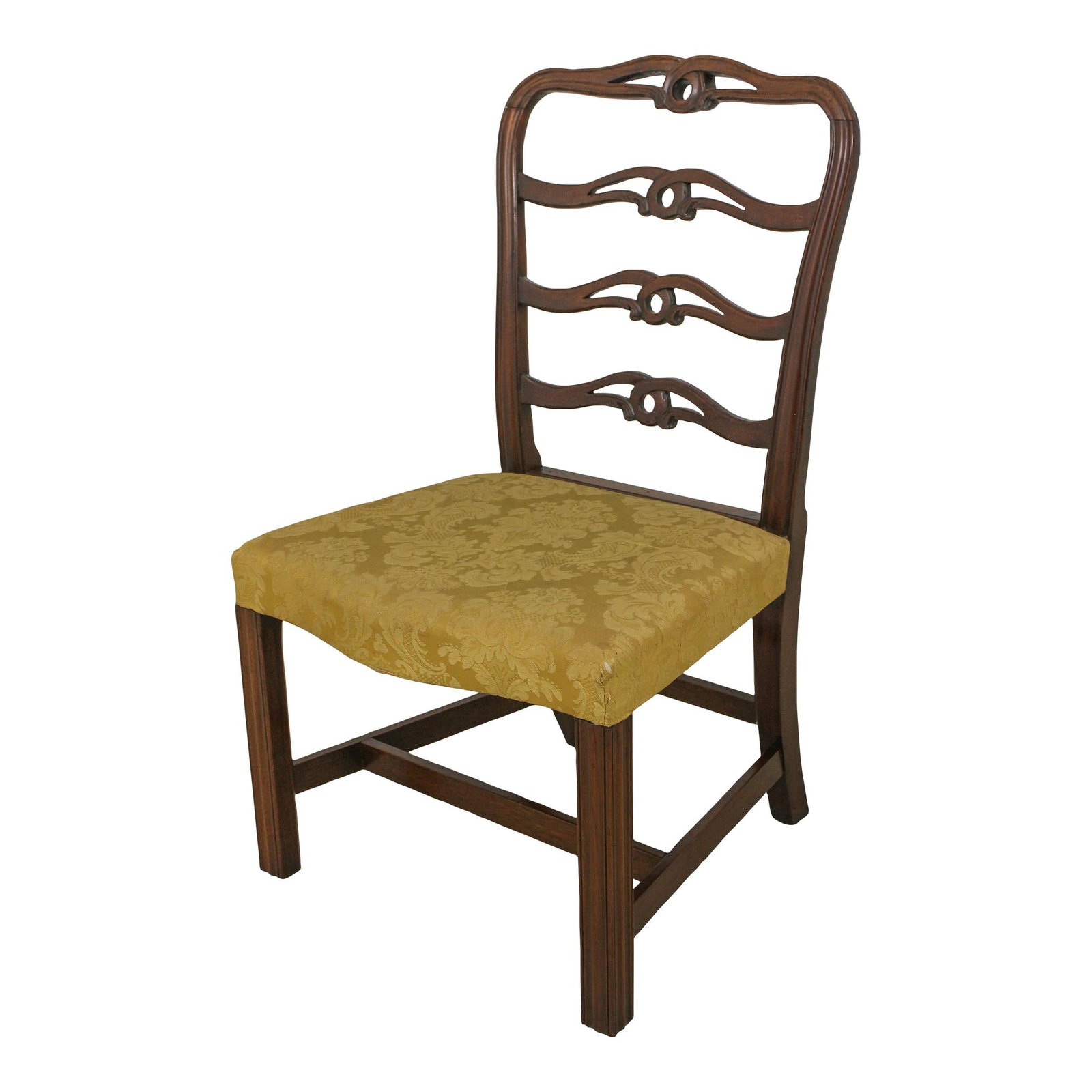 Kittinger CW-17 Ribbon Back Mahogany Side Chair Rococo Design (1 of 10)