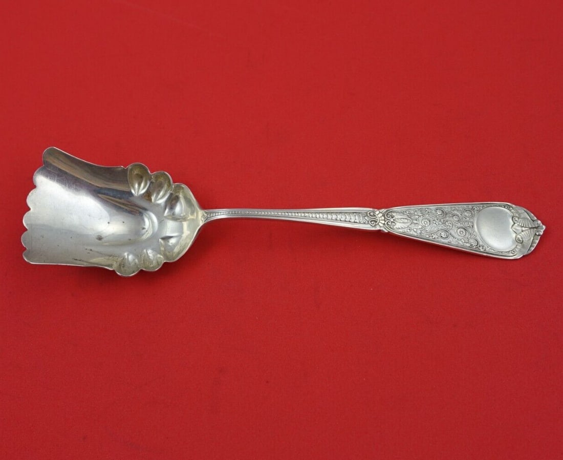 Knowles Webster Sterling Silver Almond Scoop 6 7/8 Serving Piece (1 of 3)