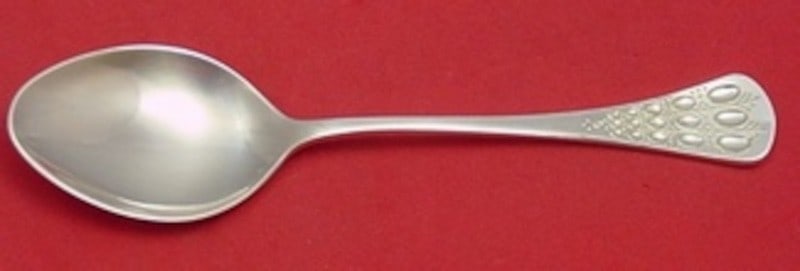 Sterling Silver Place Soup Spoon Romance Pattern by Rosenthal 7 1/8 Inch (1 of 2)