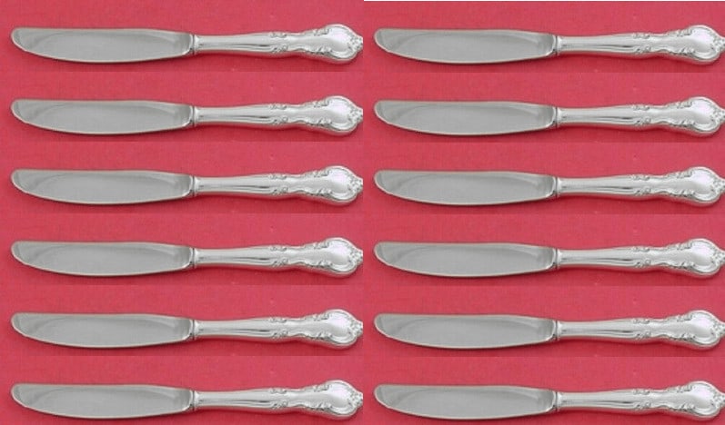 Easterling American Classic Sterling Silver Butter Spreaders Set 12pcs (1 of 1)