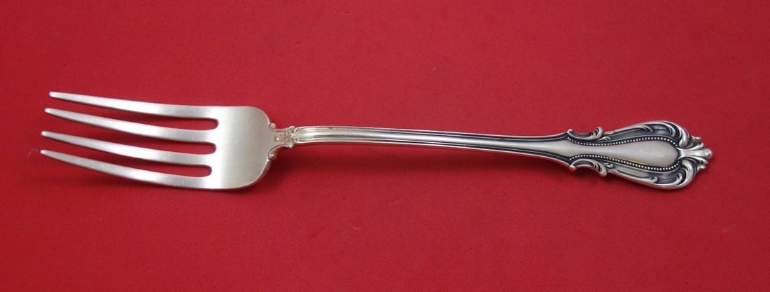 Camusso Boston Sterling Silver Cold Meat Fork 9 3/4 Inch (1 of 1)