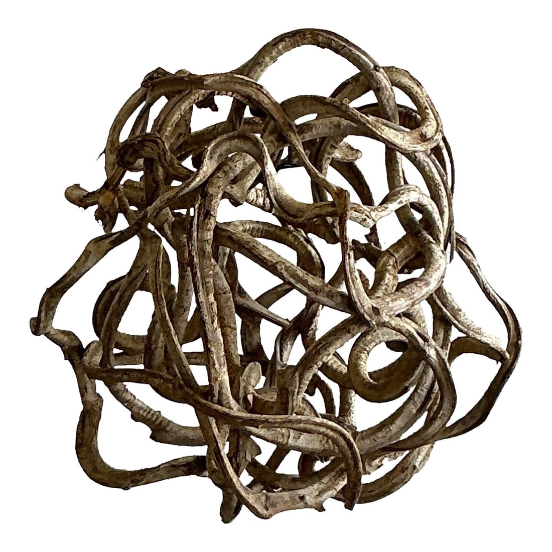 Vintage Boho Root Ball Chandelier Natural Wood Sculpture (1 of 9)