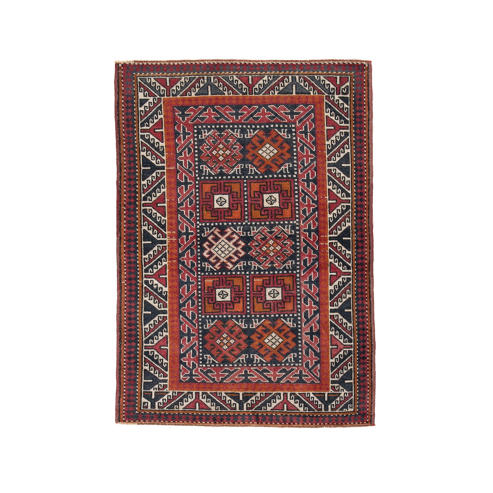 Authentic Handmade Anatolia Wool Carpet 40.2 x 55.5 Inches: Authentic Handmade Anatolia Wool Carpet 40.2 x 55.5 Inches Discover the beauty of this Authentic Handmade Anatolia Carpet, meticulously crafted from high-quality wool on wool. Originating from Anatoli