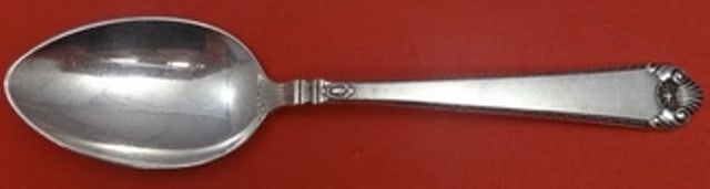 Tuttle Lamerie Sterling Silver Serving Spoon 8.5 Inch: Tuttle Lamerie Sterling Silver Serving Spoon 8.5 Inch This exquisite serving spoon, measuring 8 1/2 inches, is crafted from high-quality sterling silver and features the elegant Lamerie pattern by Tut