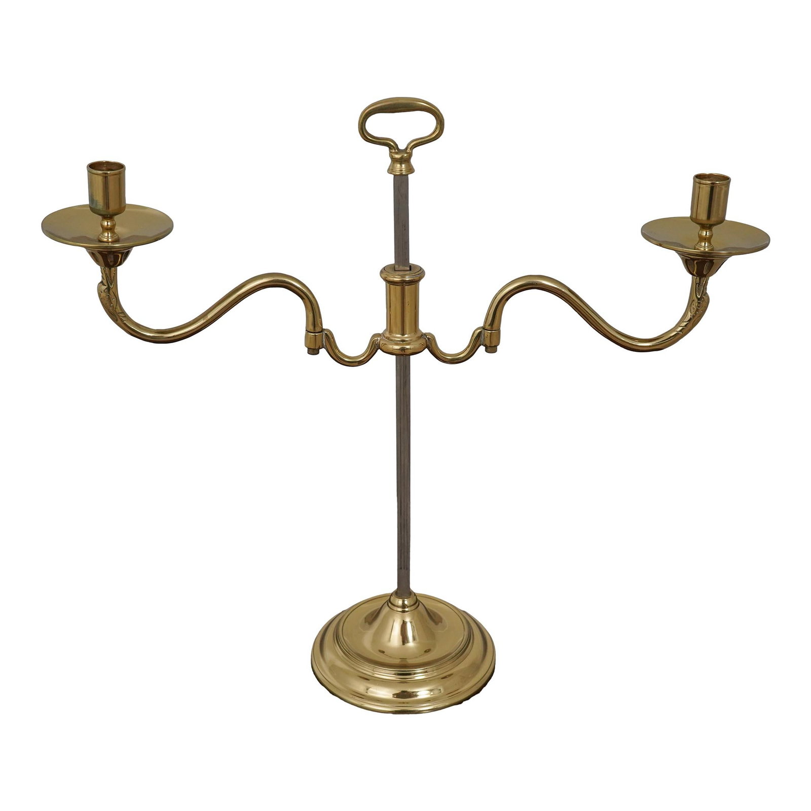 Virginia Metalcrafters CW-16-63 Brass Candelabra Traditional Design 30 Years Old (1 of 10)