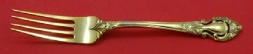 Kirk Stieff Royal Dynasty Vermeil Sterling Place Fork 7 1/2 (1 of 1)