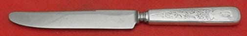Tiffany Co Ivy Antique Ivy Engraved Sterling Silver French Regular Knife 8 3/4: Tiffany Co Ivy Antique Ivy Engraved Sterling Silver French Regular Knife 8 3/4 A Tiffany & Co. sterling silver regular knife in the Ivy, also known as Antique Ivy Engraved, pattern. It is monogrammed,